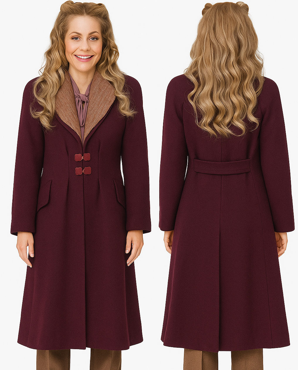 Timeless Tidings of Joy Candace Cameron Bure Purple Coat Timeless Tidings of Joy Candace Cameron Bure Purple Coat